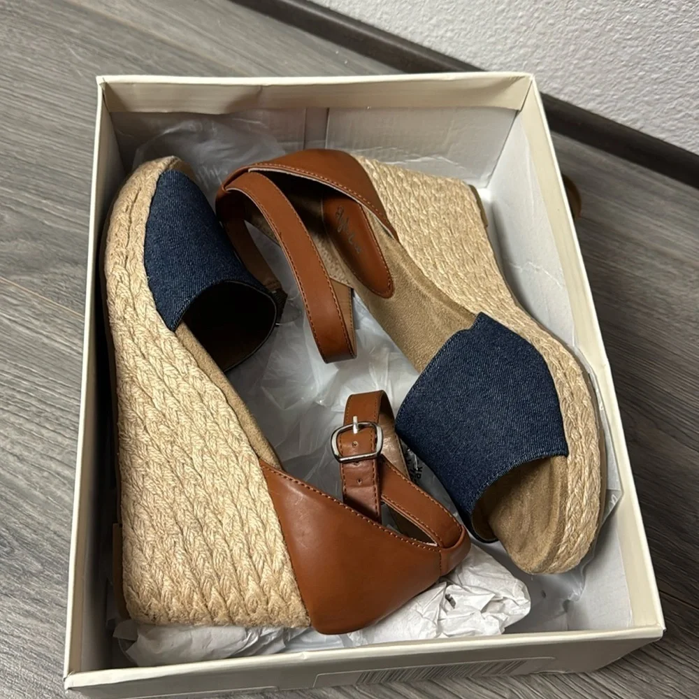 Style & Co Women's Seleeney Wedge Sandals